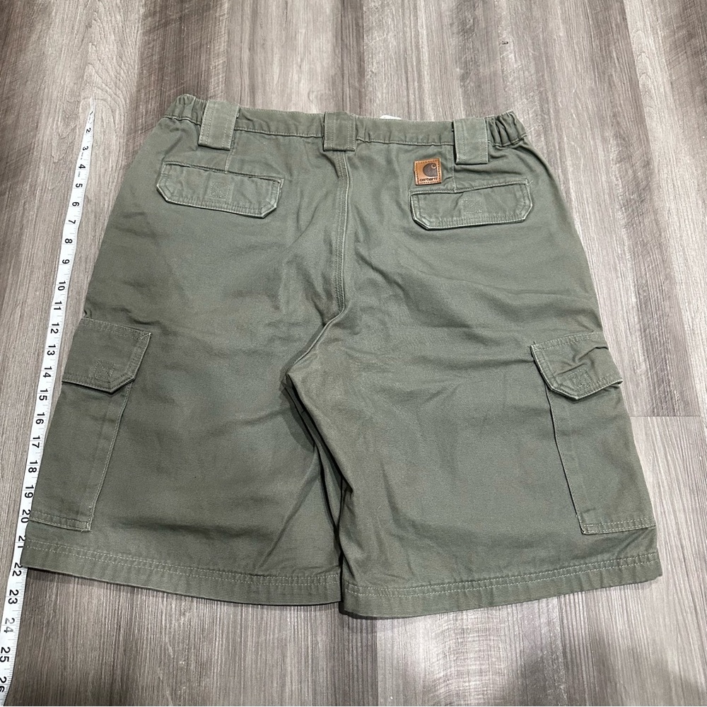 Carhartt Men's Olive Cargo Shorts